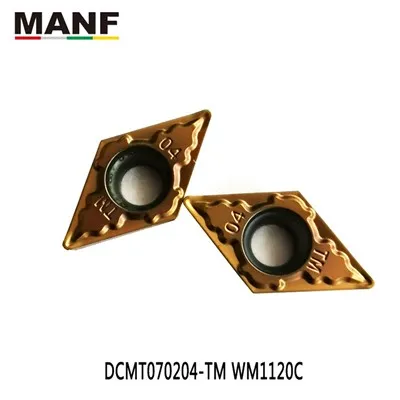 DCMT07 Sústružnícke nástroje Karbidové doštičky