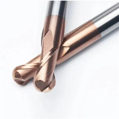 HRC55 2 Fréza s guľovou hlavou